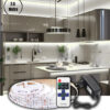 SB-6557 2.5 Metre Beyaz Şerit Led Işık Dimmer Kumandalı Mutfak Tezgah Çalışma Masası Raf Işık