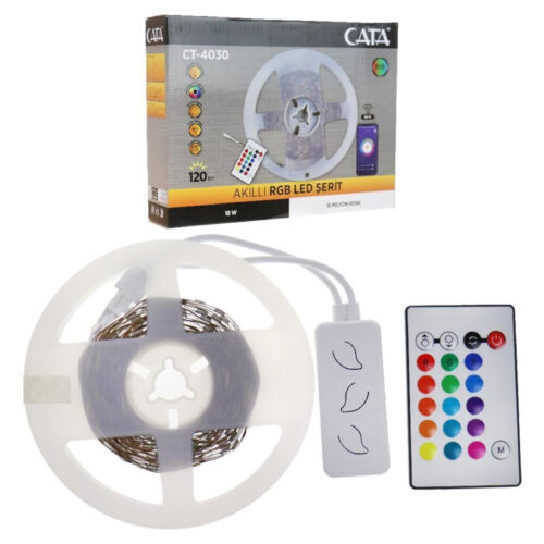 Cata CT-4030 Akıllı RGB Led Şerit Tuya Destekli